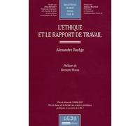 L'éthique Et Le Rapport De Travail