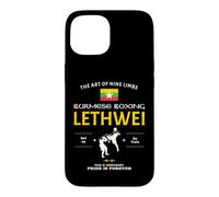 Lethwei Fighter Myanmar Drapeau, Lethwei Coque pour iPhone 15