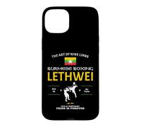 Lethwei Fighter Myanmar Drapeau, Lethwei Coque pour iPhone 15 Plus