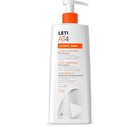 LETI AT4 Lait corporel - Lotion hydratante pour la protection des peaux sèches ou à tendance atopique, 500 ml de crème