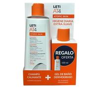 Leti Shampooing At4 250 ml + gel douche 100 ml en cadeau