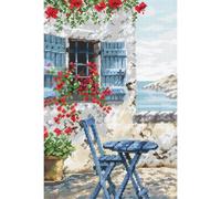 LetiStitch Kit de broderie au point de croix LETI 985 Villa
