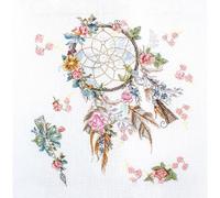 Letistitch Kit de broderie au point de croix Motif printanier