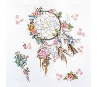 Letistitch Kit de point de croix "Rêves de printemps", modèle à compter, 29x31cm