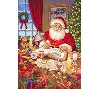 Letistitch Kit de Point de Croix, Multicolore, 33x24cm