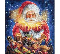 Letistitch point de croix set "Miracle de Noël", motif à compter, 29x30cm