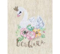 Letistitch Set de point de croix "Be the Queen" Count Pattern, 14x11cm