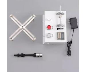 LeTkingok Machine à Enrouler les Pompons Électrique à Comptage Automatique, Enrouleuse de Fil Entièrement Métallique, Machine à Enrouler les Cercles à Compteur Électronique