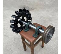 LeTkingok Pales de Turbine Hydraulique Basse Vitesse, Type à Impact Oblique avec Logement de Palier