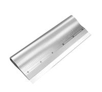 LeTkingok Planche de Raclage de Raclette de Pâte D'acier Inoxydable, Couteau de Grattage de Pâte de Soudure D'étain de Grattoir de Pochoir de SMT (30CM)