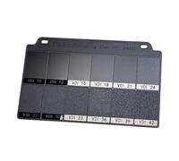 LeTkingok Plaque de Texture par Érosion par Étincelles, Bloc d'Échantillon de Comparaison de Rugosité de Surface du Grain du Cuir Moulé, Jauge de Comparaison de Finition (Noir)