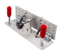 LeTkingok Ponceuse à Bande Gabarit de Couteau en Alliage D'aluminium Affûteur de Couteau Clip D'affûtage de Couteau de Localisation pour Ponceuse à Bande Machine à Bande