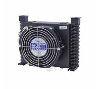 LeTkingok Refroidisseur D'air Hydraulique AL608T-CA, Système de Radiateur Hydraulique, Radiateur D'huile Refroidi Par Air de Ventilateur D'huile de Machine CNC 10l/min 0,8 Kw (AC 220V)