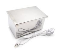 LeTkingok Sécheur D'algues À Sushi En Acier Inoxydable 220V, Four de Cuisson Nori Étanche À L'humidité Boîte de Séchage Outils de Cuisine Température Réglable (S)