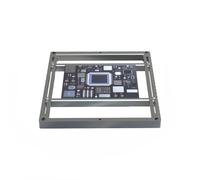 LeTkingok Support de Soudage à La Vague Universel en Alliage D'aluminium, Support de Circuit Imprimé Réglable 205x160x15MM pour Soudage CMS/DIP