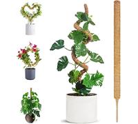 LETNERNY-1 Tuteur Monstera En Fibre De Coco De 70 Cm - Tuteur Pliable Monstera - Forme Diy - Util z Des Plantes D'Intérieur - Tuteur De Mousse