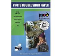 LETNERNY-15 X A4 Papier Photo Double Face Brillant, Impression Jet D'Encre, 180G, 15 Feuilles Recto Verso De Qualit¿¿ Photo Professionnelle, -44¿C15