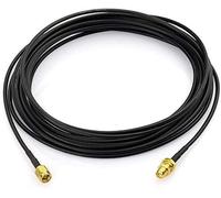 LETNERNY-16Ft Câble D'Extension Coaxial À Faible Perte (50 Ohm) Pour 3G/4G/Lte/Jambon/Ads-B/Gps/Rf Radio À L'Antenne Ou Au Limiteur De Surtension - Sma Aiguille Mâle À Sma Femelle