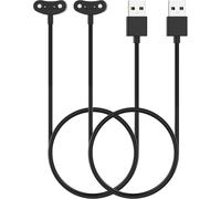 LETNERNY-2 Pièces Chargeur Compatible Avec Ticwatch Pro 5/Pro 3 Ultra Gps/Pro 3 Gps/Pro 3 Lte/Pro X/E3, Câble De Chargement Magnétique Usb 1M/3,3Ft, Station De Charge Portable De Remplacement, Noir