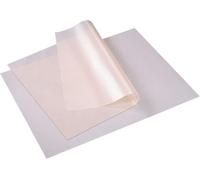 Letnerny-2 Rouleaux De Papier De Cuisson Réutilisable, Effet Antiadhésif, Résistant À La Chaleur Jusqu'à 260°C/500°F, Tissu Enduit, Beige, 30192260