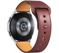 LETNERNY-22Mm/20Mm Bracelet Galaxy Watch 5/Pro/4 40Mm 44Mm 45Mm/Classic 46Mm 42Mm Homme/Femme,Bracelet Montre Cuir Pour Samsung Watch Active 2/Garmin Vivoactive 3/Venu Sq,Amazfit Gts/2/Mini/Bip,Huawe