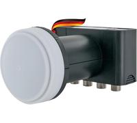 LETNERNY-296 Quad Lnb Low No Blockconverter Digital Capuchon Lnb Accessoires Pour Parabole Multifeed Protection Contre Les Intempéries Anthracite