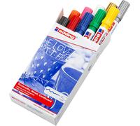 Letnerny-4040 Marqueur Peinture À Encre Mate - 10 Marqueurs - Pointe Ogive 1-2 Mm - Assortis - Pour Écrire Et Décorer Sur Surfaces Rugueuses, Foncées Ou Poreuses ¿ Idéal Pour Terre Cuite, Carton, Boi