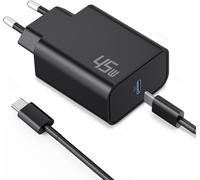 Letnerny-45w Usb C Rapide Chargeur Pour Samsung Galaxy S25 Ultra S24 S23 S22 S21 Fe 5g S20, A55 A54 A53 A52, Note 20 10, Tab S8 S9, Z-Fold 5/6 Z-Flip 5/6, Super Fast Charger Pr Adaptateur + 2m Type C