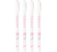 Letnerny-4pcs 0.8mm Gel Blanc Stylos À Encre Blanche Stylo À Bille Carte De Voeux Marqueur Stylos Bricolage Décoratif Painting Tools Painting Tools Painting Tools
