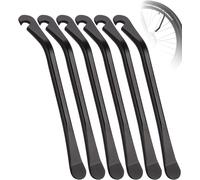 Letnerny-6 Pièces Demonte Pneus Velo Démonte-Pneu En Métal Démonte Pneu Vélo En Métal Noir Leviers De Pneus De Vél 120 X 12 Mm Outil De Démontage De Réparation De Pneu De Vélo