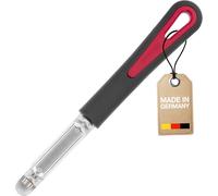 Letnerny-6046rt60 Eplucheur De Tomates Et De Kiwis Retro-Tomfix En Pp/Tpe/Aluminium, Noir/Argent, 18,5 X 2,2 X 1,8 Cm