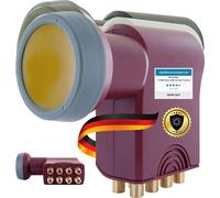 LETNERNY-717419 Octo Lnb Low No Blockconverter Sun Protect Digital Résistant À La Chaleur Capuchon Lnb Accessoires Pour Parabole Raccordement Direct Protection Contre Les Intempéries