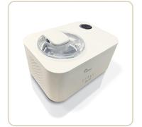 LETNERNY-8610 Turbo-Vanille, Sorbetière, Turbine À Glaces, Machine À Glaces 1,2 L, 3 Fonctions, Crèmes Glacées, Yaourts Glacés Et Sorbets, 110 W, Crème