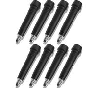 Letnerny-8pcs Alpenstock Conseils De Marche En Caoutchouc Pour Bâtons De Randonnée Embouts Pour Bâtons Marche Portable Pointe De Remplacement Pour Bâtons De Randonnée 10-11mm