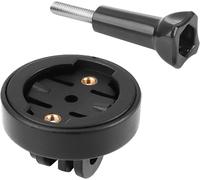 Letnerny-Adaptateur De Fixation Pour Vélo Compatible Avec Garmin Edge Bikes Cyclisme Gps Varia Ut800 Smart Phare Montage Avant Verrouillage De Vélo Conçu Pour Gopro (Noir)
