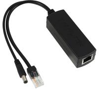 LETNERNY-Adaptateur Poe 48V Vers 12V 2A, Poe Splitter Actif Ieee802.3Af/At, Power Over Ethernet Splitter 12V, Compatible Avec Caméra Ip, Point DAccès, Réseau Intelligent, Sortie 24W, Transmission 100