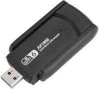 LETNERNY-Adaptateur Usb Wifi 6 Adaptateur Réseau Sans Fil Double Bande Stable 2.4G 5G Pour 10 11
