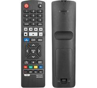 LETNERNY-Akb73735801 Akb73896401 Télécommande Compatible Avec Lg Dvd Disc Playerbp135 Bp155 Bp200 Bp240 Bp300 Bp335 Bp420 Bp556 Bp660 Bp670 Bp630