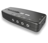 LETNERNY-Amplificateur De Signal Tv 4 Sorties 27820Bmr - Améliore La Qualité De L'Image Et La Réception Des Chaînes - Augmente Votre Signal Hd Tv/Fm/Dab. 4 Voies - Pour Hd Et Freeview, Gris.