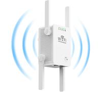 LETNERNY-Amplificateur Wifi, Amplificateur Wifi Avec Mode Ap Mode Routeur, Amplificateur De Signal Sans Fil Avec Port Ethernet, Amplificateur De Signal Sans Fil Domestique (Pr Ue)