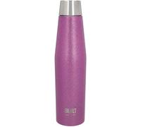Letnerny-Apex - Bouteille Isotherme Avec Bouchon Hermétique, 100% Réutilisable, Sans Bpa, Gourde En Acier Inoxydable 18/10, 540 Ml, Violet Pailleté