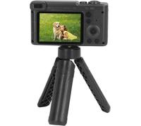 LETNERNY-Appareil Photo Numérique 4K Hd - Étui Vintage 2,4"" 1080P, Zoom 8X, Double Caméra Avant/Arrière, Caméra Vlog Colorée Pour Étudiants Et Photographes