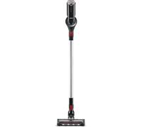 LETNERNY-Aspirateur À Balai Et À Main 2 En 1, Aspirateur À Batterie Puissant, Aspirateur Sans Fil Offrant Jusqu'À 60 Minutes D'Autonomie, Batterie Remplaçable Compr , Noir Mat/Rouge, Hv 7168