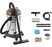 LETNERNY-Aspirateur Eau Et Poussières Wtp 30 X 1600W Cuve Inox 30L Avec Accessoires