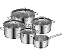 Letnerny-Astoria 780556040 Ensemble De Casseroles 5 Pièces, Poêle Haute Avec Couvercle (16/20/24), Poêle Basse Avec Couvercle (20 Cm), Poêle (16 Cm)