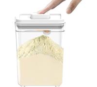 Letnerny-Boîtes De Conservation Hermétiques, 2300ml Distributeur Lait En Poudre, Boite Farine Hermetique, Boite Cereales Hermetique, Boite De Rangement Cuisine Avec Couvercle Pour Riz Sucre Aliments