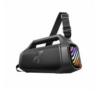 LETNERNY-Boom 2 Plus Enceinte Bluetooth Puissante, 140W, 2+2 Canaux Stéréo, Bassup 2.0,Charge Rapide 30W, 20H, Ipx7, Lumières Rgb, Usb-C, Pour L'Extérieur, Le Camping, La Plage Et Le Jardin