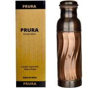 Letnerny-Bouteille D'eau Imprimée En Cuivre Pur Pour Yoga Ayurveda Bienfaits Pour La Santé Bouteille En Cuivre Anti-Fuite