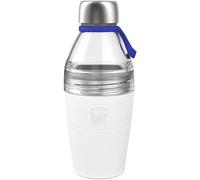 Letnerny-Bouteille D'eau Réutilisable, Isotherme En Acier Inoxydable Et Plastique, Double Ouverture Avec Bouchon En Acier Étanche, 530 Ml ¿ Transparent Crépuscule