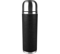 Letnerny-Bouteille Isotherme, À Emporter, 1 Litre, Fermeture Safe Loc, Revêtement Caoutchouc, Noir, Senator, 515714